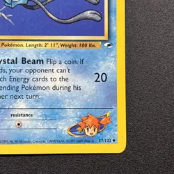 Misty's Tentacool 057/132 Gym Heroes Non-Holo Pokemon Card Wizards Near Mint NM - Image 5