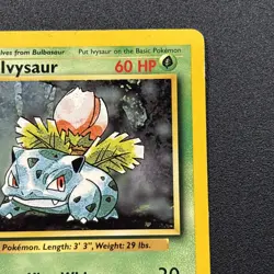Ivysaur 030/102 Base Set Regular Pokemon Card Near Mint NM - Image 4
