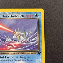 Dark Golduck 37/82 Team Rocket Non-Holo Pokemon Card Wizards Near Mint NM - Image 4
