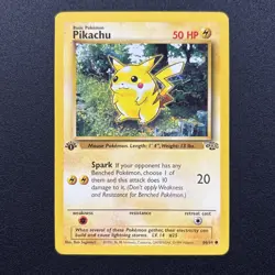 Pikachu 60/64 Jungle Non-Holo 1999 Pokemon Card Wizards WOTC Near Mint NM - Image 1