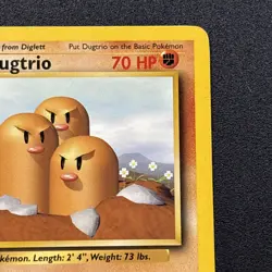 Dugtrio 019/102 Base Set Non-Holo Rare WOTC Wizards Pokemon Card NM/LP - Image 4