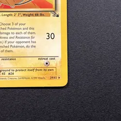 Raichu 29/62 Fossil Non-Holo Vintage WOTC Pokemon Card Near Mint NM - Image 5