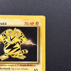 Electabuzz 020/102 Base Set Regular Vintage Pokemon Card WOTC Near Mint NM - Image 4