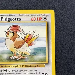 Pidgeotto 022/102 Base Set Non-Holo WOTC Wizards Pokemon Card Near Mint NM - Image 4