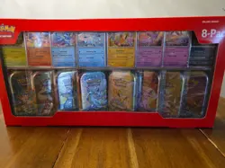 Pokemon TCG Prismatic Evolution 8-Pack Mini Tins |BRAND NEW SEALED Costco Promo - Image 5