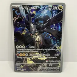 N's Zekrom #31 Black Star Promo Ascended Hero's ETB Pokemon Center Stamped - Image 1