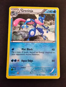 Greninja 14/39 Holo Rare XY Kalos Starter Set Pokemon TCG HP/DMG - Image 1