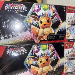 Pokemon Trading Card Game: Scarlet and Violet Prismatic Evolution (Surprise Box) - Image 4