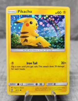 Pokemon TCG Pikachu 006/012 McDonald's Promo 2019 Holo NM! - Image 1