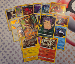 Pokemon TCG Celebrations Bundle x17 Pikachu, Zamazenta & More - Image 1