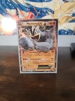 Pokemon TCG Machamp EX XY108 XY Promos Black Star Promo Rare Holo - Image 1