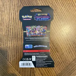 Pokemon Phantasmal Flames Sleeved Booster Pack Mega Gengar Pokemon - NEW SEALED - Image 2