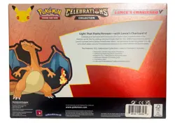 Pokemon TCG 25th Celebrations Lance's Charizard V Box New Sealed 820650809392 - Image 2