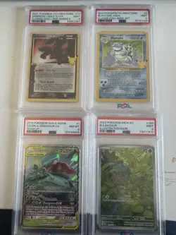 Pokemon Graded Lot PSA SLABS ONLY Lot of 8's & 9's - Image 1