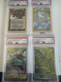 Pokemon Graded Lot PSA SLABS ONLY Lot of 8's & 9's - Image 4