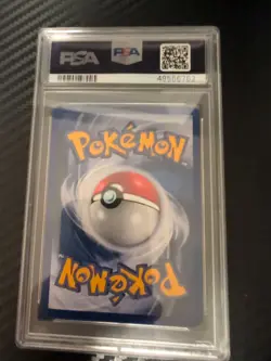 Entei 2001 Black Star Movie Promo 34 Reverse Holo Pokemon PSA 9 - Image 2