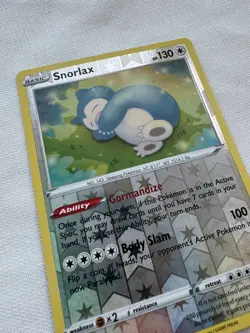 Pokemon 2020 Snorlax Reverse Holo Vivid Voltage Mint packfresh 131/185 - Image 3