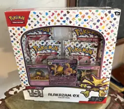 2x Alakazam Ex Collection Boxes Scarlet & Violet 151 Pokemon 2023 Sealed 🔥🔥 - Image 4