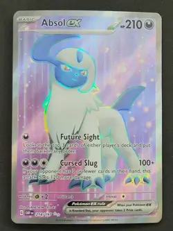 Absol ex 214/197 Ultra Rare Obsidian Flames Pokemon TCG - Image 1