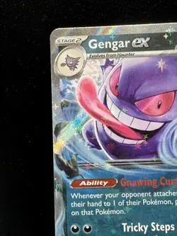 Gengar ex 104/162 Double Rare Temporal Forces Pokemon - Image 2