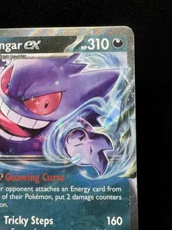 Gengar ex 104/162 Double Rare Temporal Forces Pokemon - Image 3