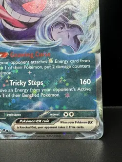 Gengar ex 104/162 Double Rare Temporal Forces Pokemon - Image 4