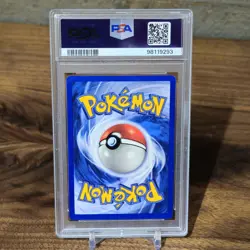 1999 POKEMON GAME #98 FIRE ENERGY PSA 9 MINT SHADOWLESS BASE - Image 2