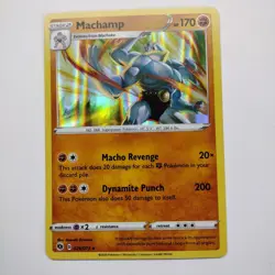 Pokemon TCG Machamp Champions Path 026/073 Holo Rare NM - Image 1