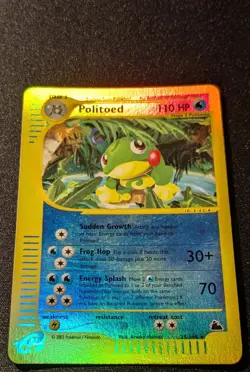 Pokemon SKYRIDGE - #25/144 Politoed - Reverse Holo - ENG - Near Mint - Image 4