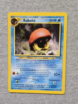 Kabuto 56/75 Neo Discovery TCG Pokemon (GERMAN) - Image 1