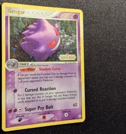 Pokemon EX LEGEND MAKER - #5/92 Gengar - Reverse Holo - ENG - SWIRL - MP - Image 5