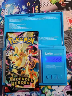 EXTREMELY HEAVY! 22.8g GOD PACKUUU Ascended Heroes Pokemon TCG Booster (SEALED) - Image 1