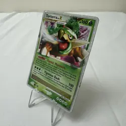 Pokemon Torterra LV.X (Black Star Promo) DP09 Diamond and Pearl English MP - Image 2