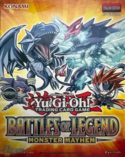 2020 Yu-Gi-Oh! Battles Of Legend: Monster Mayhem Box 1st Edition / Sealed - Image 1