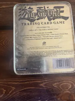 2002 Yu-Gi-Oh Yugi Collector Tin Factory Sealed Blade Blaster Promo - Image 2