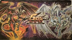 yugioh official konami playmat stardust dragon red dragon archfiend - Image 1
