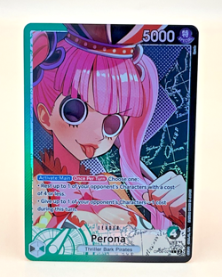 One Piece Perona OP06-021 (L*) Leader (Alt Art) - Wings of the Captain OP06 - Image 1