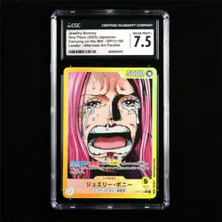 CGC 7.5 NEAR MINT+ 2025 One Piece JPN Jewelry Bonney OP13-100 L (Alt Art) - Image 1