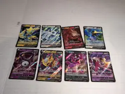 Pokemon Card Lot Full Art V Cards Lot Of 8 - Image 1
