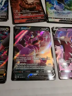 Pokemon Card Lot Full Art V Cards Lot Of 8 - Image 4
