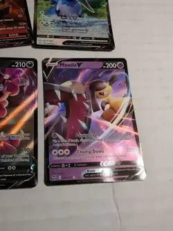 Pokemon Card Lot Full Art V Cards Lot Of 8 - Image 5