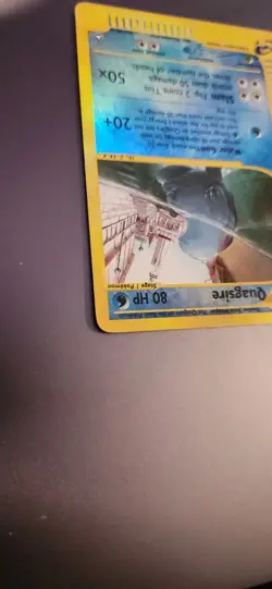 Quagsire 30/147 Aquapolis E-reader Holo Reverse Rare Pokemon Card LP/MP - Image 5