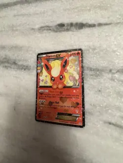 Pokemon TCG Flareon EX Holo Rare Card Radiant Collection RC6/RC32 - Image 3