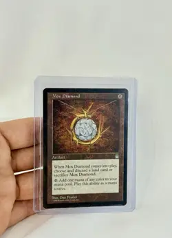 Mox Diamond Stronghold MTG Magic: The Gathering Rare Card, Vintage NM Condition - Image 1