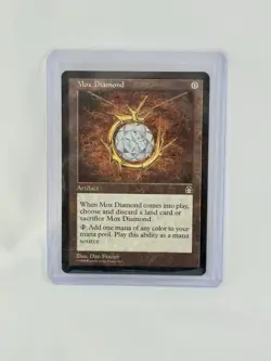 Mox Diamond Stronghold MTG Magic: The Gathering Rare Card, Vintage NM Condition - Image 2