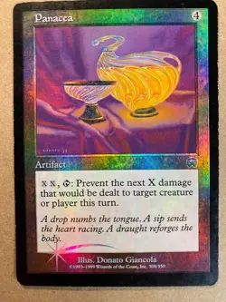 MTG 1x FOIL Panacea Mercadian Masques Legacy Magic the Gathering Card x1 HP - Image 1