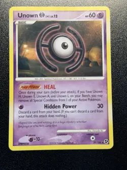 Unown H - 29/106 - Pokemon Great Encounters Regular Card LP - Image 1