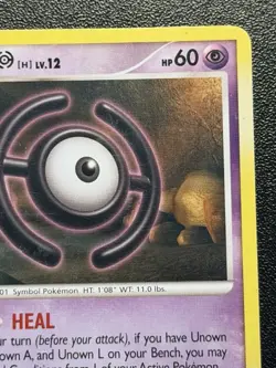 Unown H - 29/106 - Pokemon Great Encounters Regular Card LP - Image 3