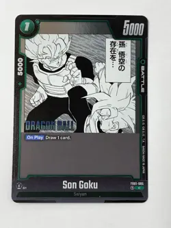 Dragon Ball Super Card Game Manga Booster FB01-085 Son Goku - Image 1