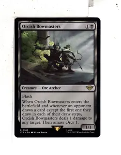 MTG SkeenAB Orcish Bowmasters from LTR. NM. - Image 1